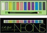 Палетка теней для век L.A. Girl Beauty Brick Eyeshadow Collection, оттенок GES334 - Neon — фото 1
