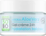 Крем-гель для лица So'Bio Etic 24H Moisture с алоэ и гиалуроновой кислотой увлажняющий 50 мл — фото 1