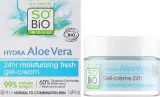 Крем-гель для лица So'Bio Etic 24H Moisture с алоэ и гиалуроновой кислотой увлажняющий 50 мл — фото 2