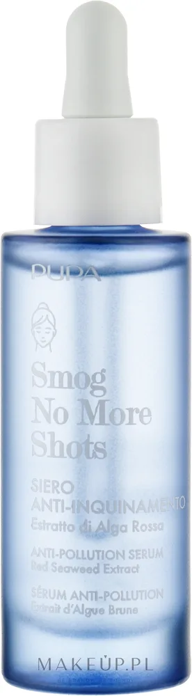 Сыворотка Pupa Smog No More Shots против загрязнений с красными водорослями 30 мл