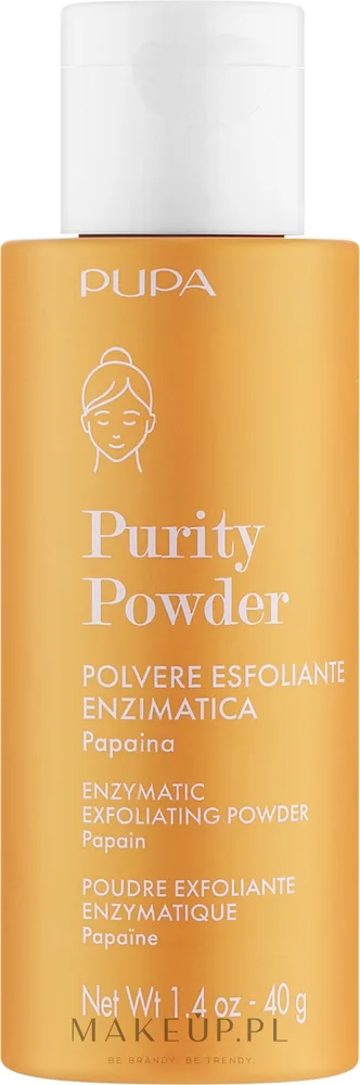 Pupa Purity Powder энзимная отшелушивающая пудра для лица с папаином и рисом 40 г