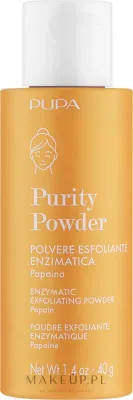Pupa Purity Powder энзимная отшелушивающая пудра для лица с папаином и рисом 40 г