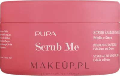Соляной ремоделирующий скраб для тела Pupa Scrub Me Reshaping, 350 г