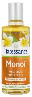 Сухое масло для загара Natessance Monoi с маслом иланг-иланга, 100 мл
