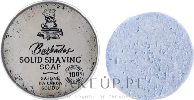 Твёрдое мыло для бритья The Inglorious Mariner Barbados Solid Shaving Soap, 70 г