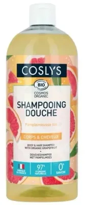Шампунь-гель для душа Coslys с грейпфрутом 2 в 1, 1000 мл