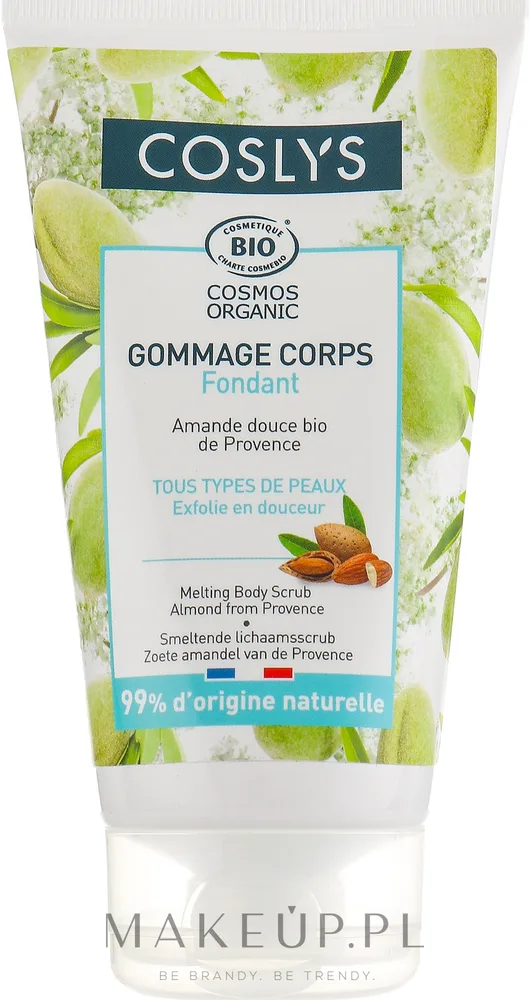 Миндальный скраб для тела Coslys Melting Body Scrub, 150 мл