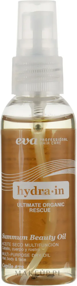 Сухое масло Eva Professional Capilo Hydra In Summum Beauty Oil #73 для волос лица тела