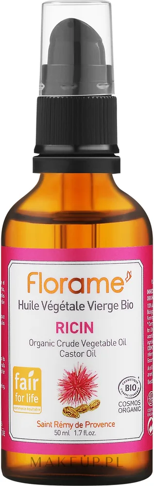 Органическое касторовое масло Florame Ricin Oil для волос и ногтей