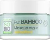 Детокс-маска для лица с бамбуком и белой глиной So'Bio Etic Pur Bamboo Detoxifying Clay Facial Mask — фото 1