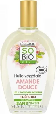 Органическое масло сладкого миндаля So'Bio Etic для тела лица и волос