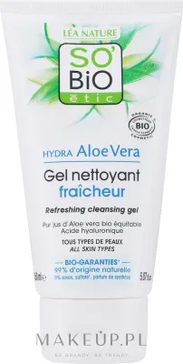 Освежающий гель для умывания So'Bio Etic Hydra Aloe Vera Refreshing Cleansing Gel 150 мл