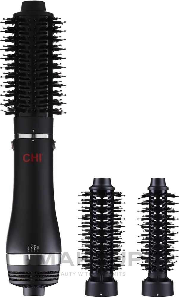 Фен-щетка CHI Volumizer 4-in-1 Blowout Brush 1000 Вт керамика ионизация черная