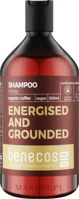 Benecos Energy Organic Coffee Shampoo — тонизирующий шампунь с органическим кофейным маслом, 500 мл