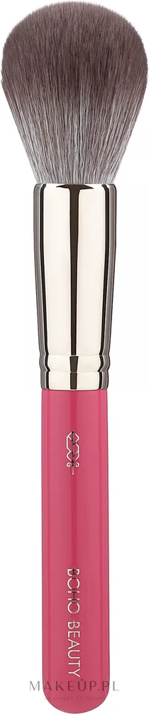 Круглая кисть для пудры Boho Beauty Rose Touch Powder 104V из синтетического ворса розовая