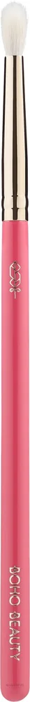 Кисть для растушёвки теней Boho Beauty Rose Touch Sheer Blender 205 из козьего ворса пушистая