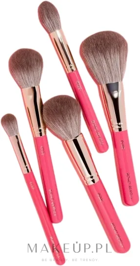 Набор кистей для макияжа Boho Beauty Rose Touch Set 16 шт. для лица и глаз