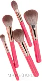 Набор кистей для макияжа Boho Beauty Rose Touch Set 16 шт. для лица и глаз — фото 1