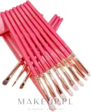 Набор кистей для макияжа Boho Beauty Rose Touch Set 16 шт. для лица и глаз — фото 2