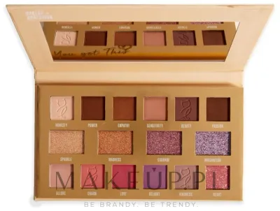 Палетка теней для век Makeup Obsession x Wersow You Got This Eye Shadow Palette 16 оттенков