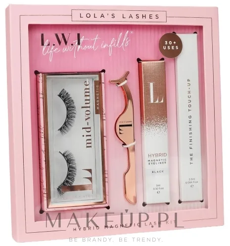 Набор Lola's Lashes Into U Hybrid магнитная подводка 3 мл ремувер 2.5 мл магнитные ресницы и аппликатор