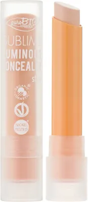 Корректор для лица PuroBio Cosmetics Sublime Luminous Concealer Stick в стике, с сияющим эффектом, 3,6 г