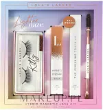 Набор Lola's Lashes Kitty Hybrid Magnetic магнитная подводка 3 мл ремувер 2.5 мл и магнитные ресницы — фото 1