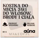 Мыло для волос, бороды и тела Auna Washing Bar 3 в 1, 80 г — фото 2