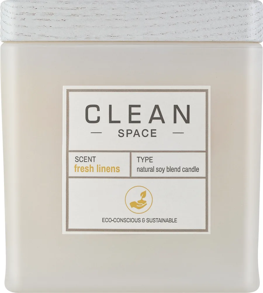 Ароматическая свеча Clean Fresh Linens