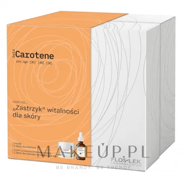 Набор Floslek Beta Carotene крем для лица 50 мл и масло для лица 30 мл с бета-каротином для зрелой кожи
