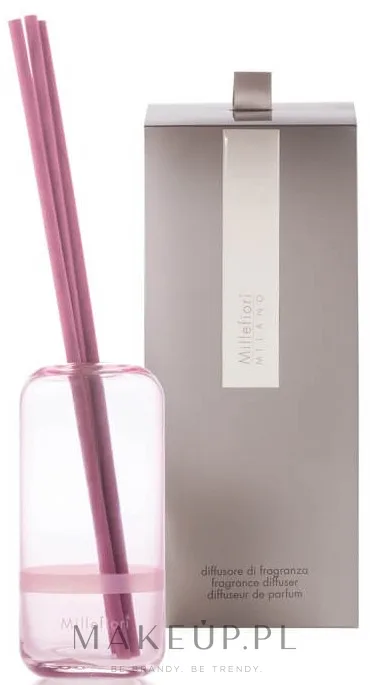 Флакон для аромадиффузора Millefiori Milano Air Design Case Pink 250 мл розовое стекло