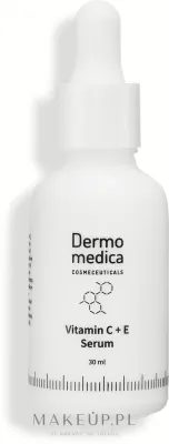 Сыворотка Dermomedica Vitamin C + E с витаминами C, E, феруловой кислотой и аргирелином 30 мл
