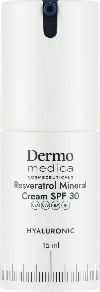 Крем для лица минеральный Dermomedica Resveratrol резвератрол SPF30