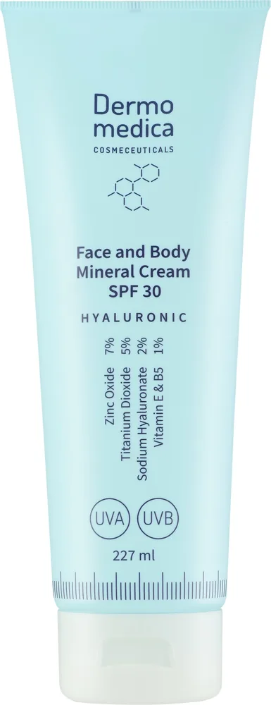 Крем для лица и тела Dermomedica Hyaluronic Mineral SPF30 227 мл