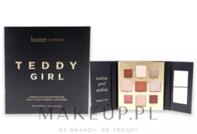 Палетка теней для век Butter London Teddy Girl Eyeshadow Palette 9 оттенков