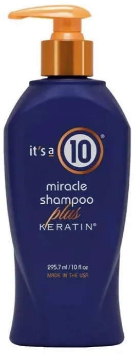 Шампунь It's a 10 Miracle Plus Keratin ежедневный уход с кератином 295.7 мл