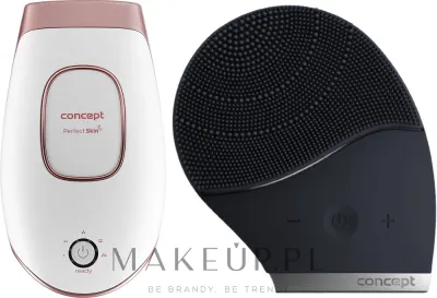 Набор Concept Perfect Skin фотоэпилятор IL3000 и звуковая щетка для очищения лица SK9005 черная