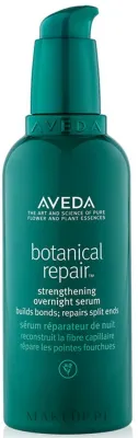 Уплотняющая ночная сыворотка для волос Aveda Botanical Repair Strengthening Overnight Serum