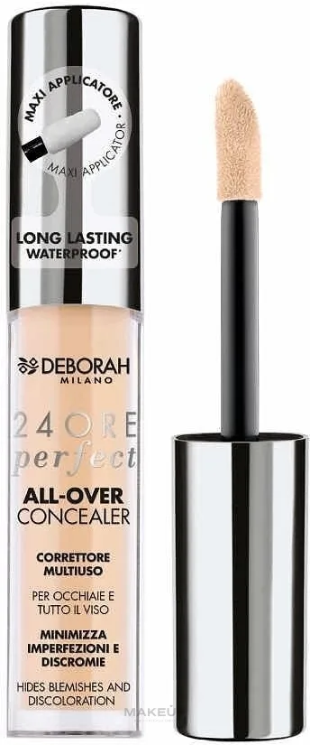 Корректор для лица Deborah 24ORE Perfect All-Over стойкий, оттенок 3.2 - Vanilla