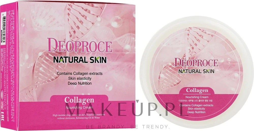 Крем для лица Deoproce Natural Skin Collagen с коллагеном питательный 100 мл