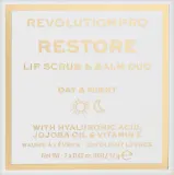 Набор для губ Revolution PRO Restore скраб и бальзам с кокосом жожоба и витамином E 2x12 г — фото 1