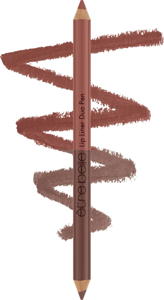 Карандаш для губ Etre Belle Lip Liner Duo Pencil двусторонний, кремовый, 1,5 г, оттенок 02