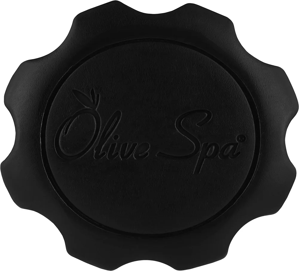 Массажное чёрное мыло Santo Volcano Spa Massage Black Soap с вулканическим пеплом, 110 г