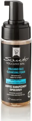 Santo Volcano Spa очищающая пенка для лица с календулой ромашкой пантенолом и алоэ 150 мл