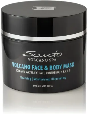 Маска для лица и тела с вулканической водой Santo Volcano Spa Face & Body Mask