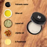 Маска для волос Santo Volcano Spa питательная, масло лавра, жожоба, олива, пантенол, цинк и медь, 200 мл — фото 3