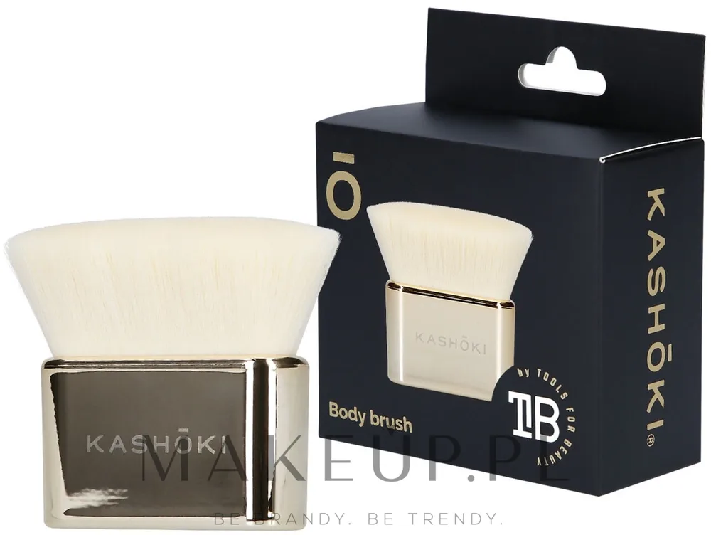 Кисть кабуки для тела Kashoki Body Brush 600 из мягкого веганского ворса
