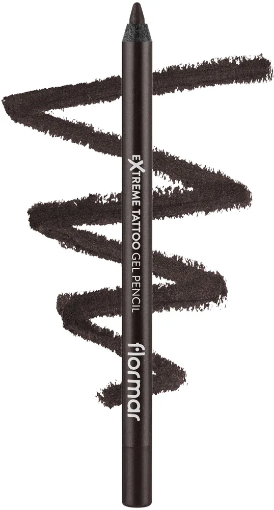 Карандаш для глаз Flormar Extreme Tattoo Gel Pencil, оттенок 02 - Walnut