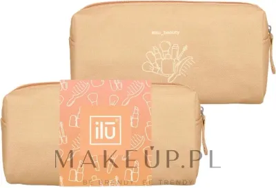 Косметичка Ilu хлопковая оранжевая