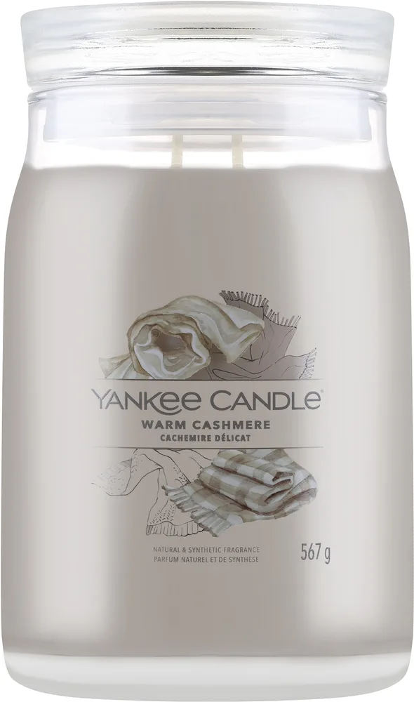 Ароматическая свеча Yankee Candle Signature «Warm Cashmere»